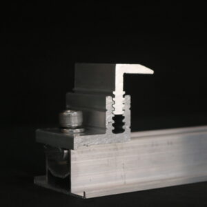 Suporte Lateral reforçado para fixação Painel Fotovoltaico