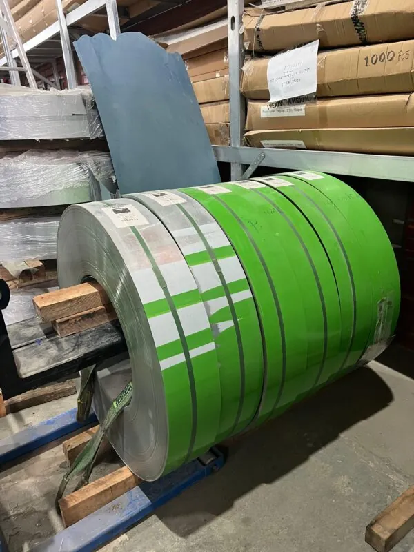 Perfis de Aço Verde Nexin pré-pintados